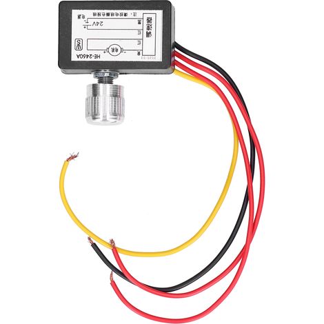 Contrôleur de vitesse de moteur PWM 60 W, interrupteur de régulation de vitesse électronique pour commande de chauffage par ventilateur (1/5)