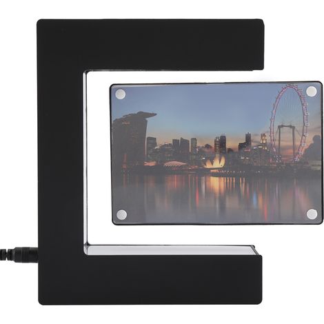 LED-Fotorahmen mit Magnetschwebefunktion für Zuhause, Büro oder Hochzeit (EU) (1/5)