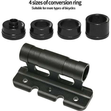 Support de fourche de vélo à dégagement rapide, supports d'essieu traversant, bloc avant, support de toit de voiture pour 5x100mm 12x100mm 15x100mm 15x110mm (1/5)