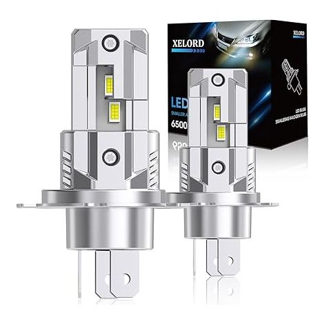 H4 LED Ampoules de Phare Automobile Blanche 6500K 12V (1/5)