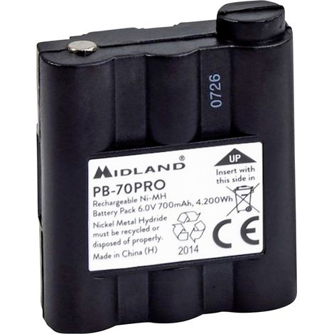 Midland Ersatz-Akku 700 mAh (1/2)