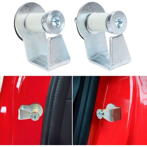 Lot de 2 gâches de porte avec bague E9AZ5422008A - Élimine les vibrations de porte - Remplacement pour Mustang 1983-1993 (1/3)