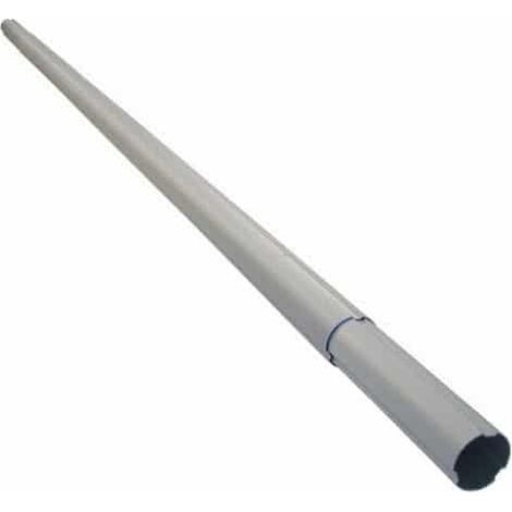 Kokido – Enrouleur de bâche de piscine 5,4 à 7,2 m – Tuyau en aluminium nervuré – Lot de 3 unités – Résistant aux intempéries