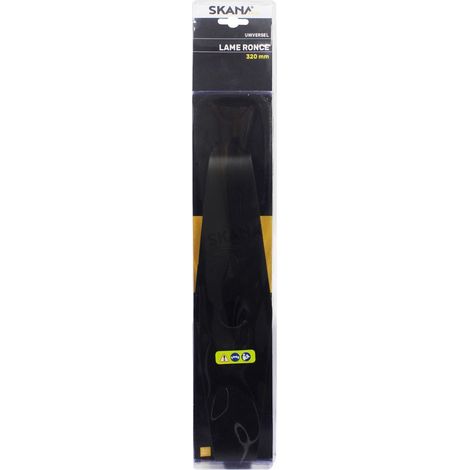 Lama in acciaio a 2 denti ø: 320 mm speciale rovi. Diametro interno: 25,4 mm spessore: 3 mm per decespugliatori da 40 cc e oltre.