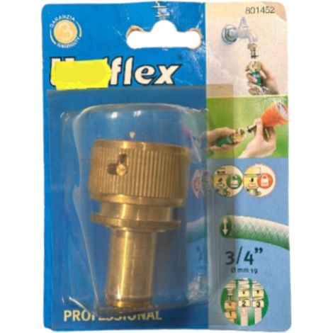 UNIFLEX - RACCORDO PORTAGOMMA STANDARD PROFESSIONAL DA 3/4'' MM19