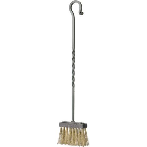 SCOPINO IN OTTONE PER CAMINI E STUFE DI PEGORARO 50 CM
