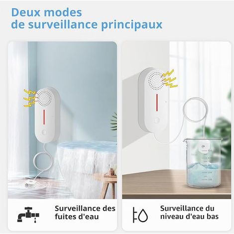 Water Leak Detector, Alarm Monitoring APP (1/4)