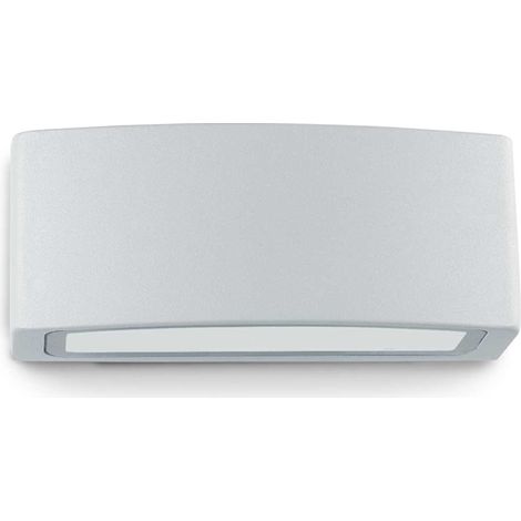 Applique Moderna Andromeda Alluminio Grigio 1 Luce E27 (1/2)