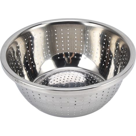 Panier à légumes multifonctionnel antirouille en acier inoxydable, 26 cm, couleur argent. (1/5)