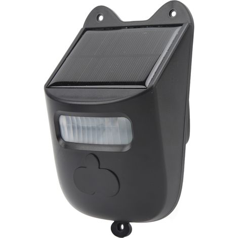 Kabellose, solarbetriebene Eingangstüralarmanlage mit Infrarotsensor, Türklingel für den Innenbereich, Heimüberwachungssystem: 1 Melder, 2 Empfänger, 110–240-V-EU-Stecker (1/5)