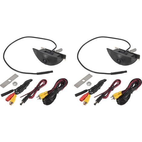 2x Frontkamera mit HD-Nachtsicht und integriertem Parksystem für Volvo S40 S80 XC60 XC90 S40 C70 V40 V50 V60 (1/5)