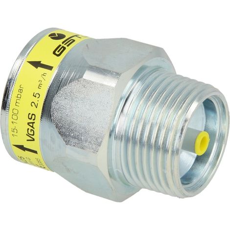 Contrôleur du débit de gaz GST25LR0019FM 2,5 m³/h 1’’ FM/FF