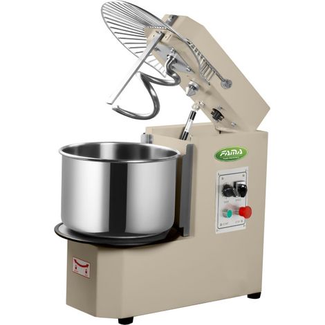 Pétrin à tête fixe 40 litres tête relevable monophasé - Fama