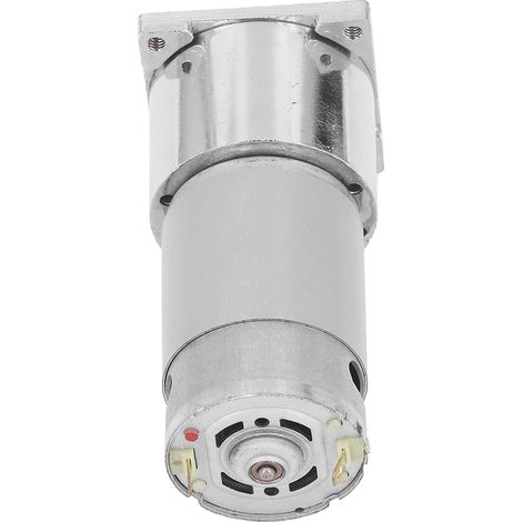 Gleichstrom-Getriebemotor, Aluminiumlegierung, Messingspule, selbsthemmend, reversibel, Exzenterwelle, 20 U/min, Untersetzungsmotor, 12 V (1/5)