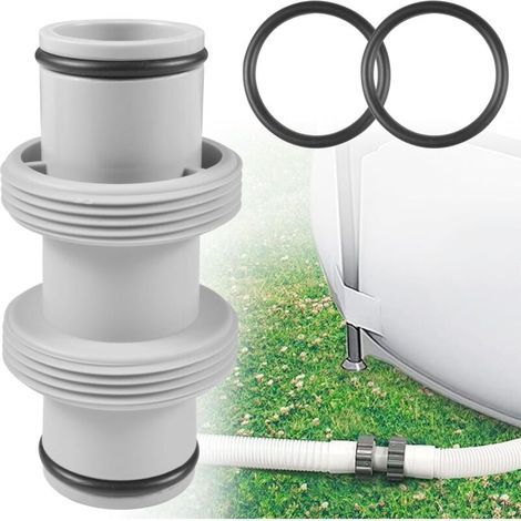 38-mm-Poolschlauchverbinder, Poolschlauchverbinder, Intex-Poolschlauchverbinder, Poolschlauchadapter für Intex, Bestway, Coleman (1/5)