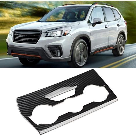 Dekorativer Carbonfaser-Zieraufkleber für die Klimaanlagenverkleidung, kompatibel mit Subaru Forester SK (1/5)