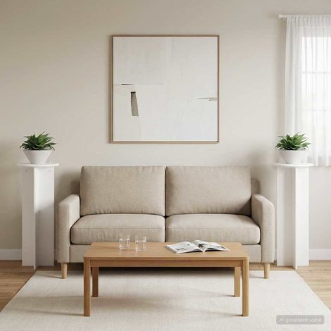 Soporte de plantas 2 pcs Ø40 x 100 cm Madera de Ingeniería