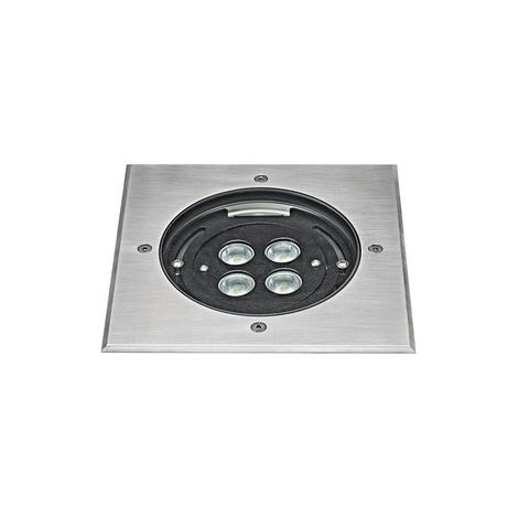 TECNISOL 150 Enc.Sol Ext. IP67 IK10 carré inox LED 12W 10° 3000K 700lm ARIC 50668 (1/4)