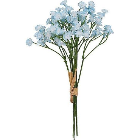 Bouquet de fleurs artificielles étoilées, fausses fleurs, décoration intérieure, décoration florale de mariage, accessoires de photographiebleu (1/5)