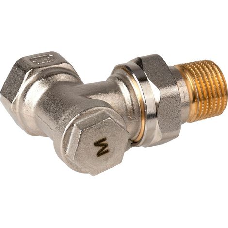 Resideo RL-Verschr vera-Mes-II Rotguss, matt vernickelt Eck, 3/8", V2410E0010 (1/3)