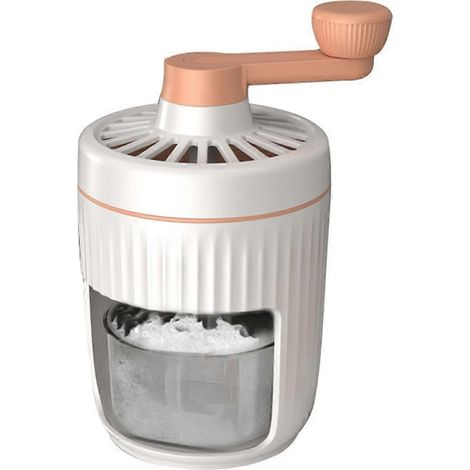 Broyeur à glace manuel rotatif portable, machine à glace pilée, B (1/5)