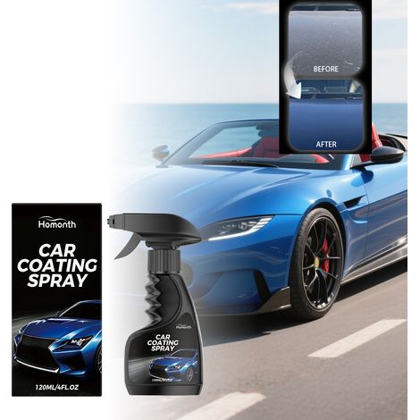 Car paint coating spray, car paint protection, polishing, brightening, waterproofing, dustproofing, and stain removal spray -- 120ml -- BIEMMEDUE (1/5)