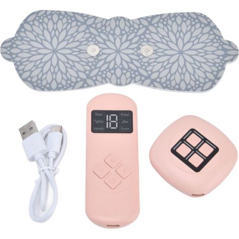 Wireless EMS cervical massage patch with remote control for fatigue relief and home use - AquaForge (1/5)