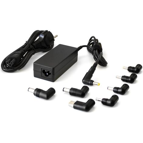 Techmade Universelles Notebook-Netzteil 65W 8 Tips TM-AFUA06