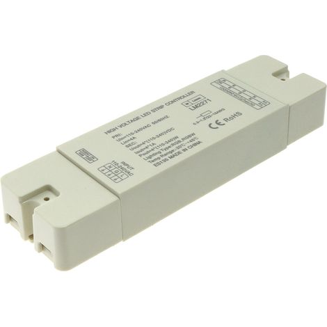 IluminaShop - Receptor Para Tiras Led RGBW RF 220V (1/2)