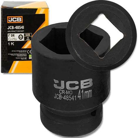 JCB Schlagschrauber-Steckschlüssel 1" 41 mm 6-Kant Cr-Mo