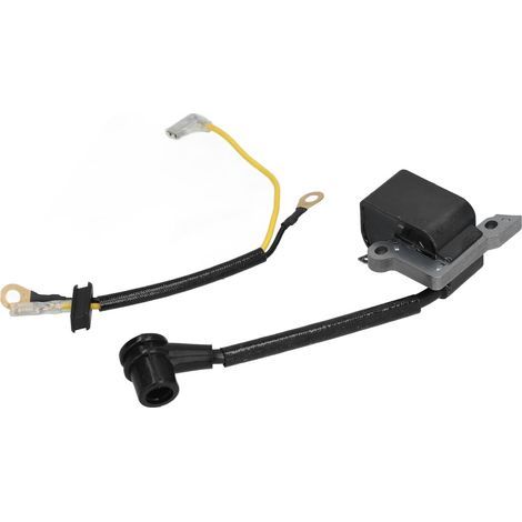 Bobine d'allumage en acier et caoutchouc, Packs automobiles pour scie à chaîne Poulan 2200 2500 2600 (1/5)