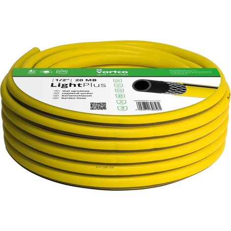 Light Plus Vartco Gartenschlauch 1/2 Zoll 15 m