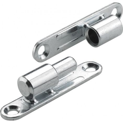 Set di 2 cerniere in acciaio per mobili HETTICH, L.97 x L.70 mm x Diam.13 mm HETTICH