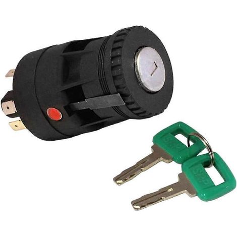 Verrouillage du contacteur d'allumage avec 2 clés pour chargeuse sur camion (1/4)