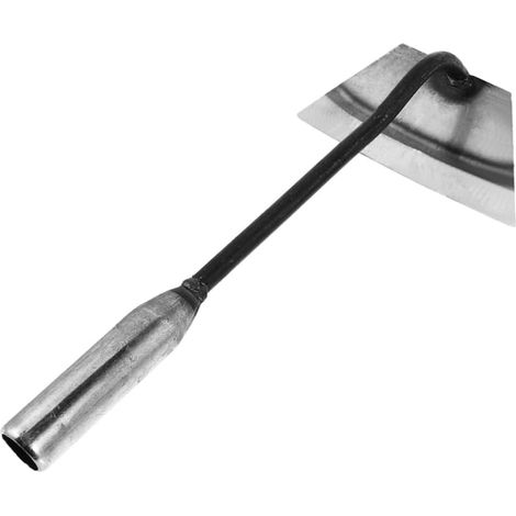 Houe à Main de Jardinage en Acier au Manganèse Argenté, Outil de Désherbage Manuel Robuste et Pratique pour Jardinage et Camping Extérieur 1 Pièce, Usage Jardinage et Camping Extérieur, Résistance à (1/5)