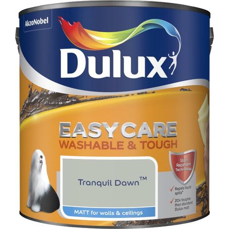 Dulux Easycare Washable & Tough Matt Emulsion Paint - 2.5L - Tranquil Dawn