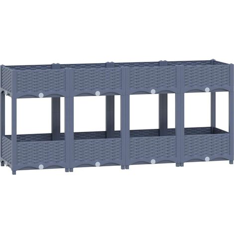 Maison Exclusive - Hochbeet 160x40x71 cm Polypropylen