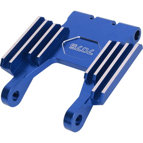 Support de siège avant en alliage d'aluminium pour moto LOSI 1/4 Promoto MX Bleu (1/5)