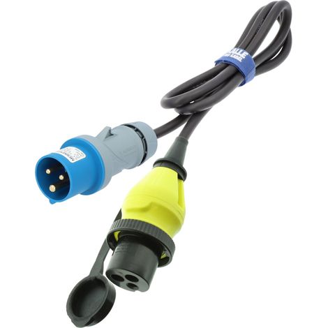 Kalle Landanschlusskabel CEE 230V 16A 2,5mm²  Philippi Kupplung IP44 1,5 Meter