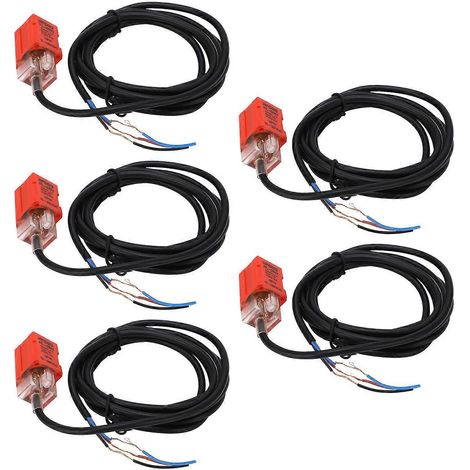 Stück Näherungsschalter NPN, normalerweise offen, 100 Hz Ansprechfrequenz, Schutzart IP65, Näherungssensor DC 10–30 V, 200 m