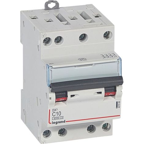 DX³ Disjoncteur 4P courbe C 10A 6kA/10kA 3M - LEG407906