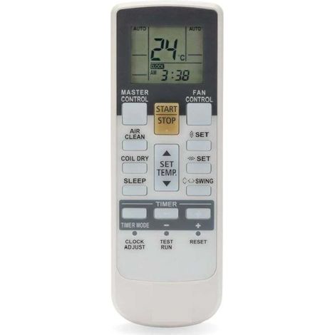 Fernbedienung kompatibel mit Fujitsu- und Standard-Klimaanlagen, Originaldesign, erweiterte Funktionen, bis zu 4 Lüfterstufen, in Sekundenschnelle einsatzbereit.