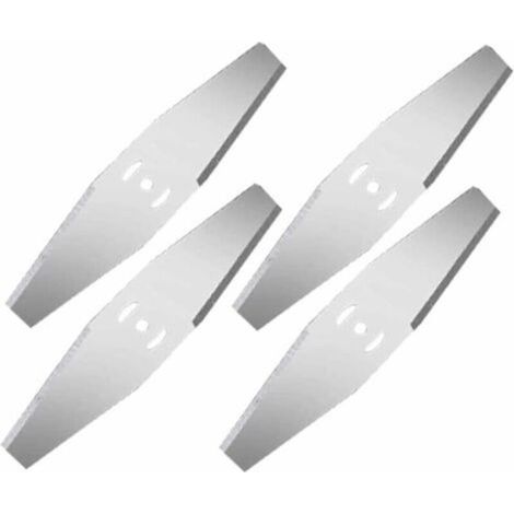 Remplacement des Têtes de Lame de Coupe-Herbe Tondeuse à Gazon Lames de Débroussailleuse Têtes de Lame De Désherbant(Blade x 4) (1/4)