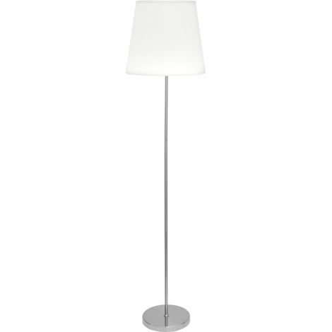FAB 110641003 Piedino per salone Maldive 1xe27 Nichel / bianco 40d