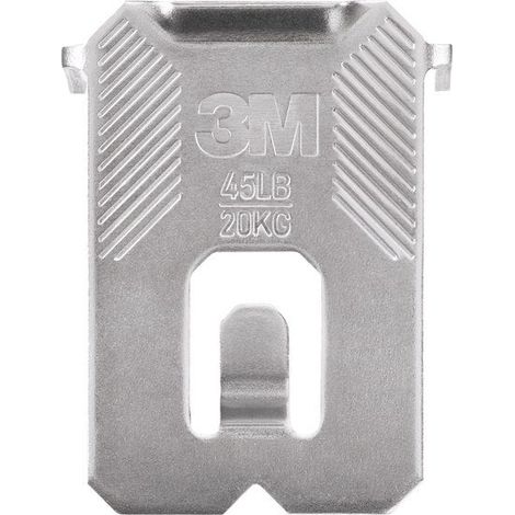 Juego de 4 ganchos de inserción 3M L.4 x A.28 mm 3M