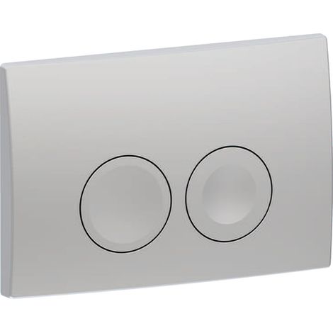 Geberit Delta25 - Placca di comando, cromo opaco 115.125.46.5 (1/2)
