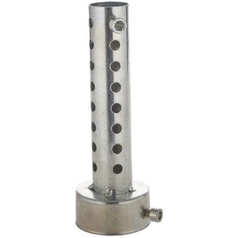 Silencieux d'échappement pour moto avec chicane intégrée, 48 mm x 140 mm (1/5)