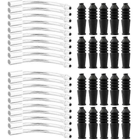 Fourreaux de frein V-Brake pour VTT, gaines en caoutchouc, guide-câble, coude, manchons de protection, durite de frein B (1/5)