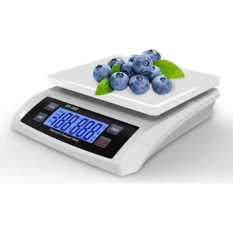 30kg Balance de Cuisine Professionnelle NuméRique en balance Alimentaire Balance de Cuisine Comptant les éChelles Multifonc (1/5)
