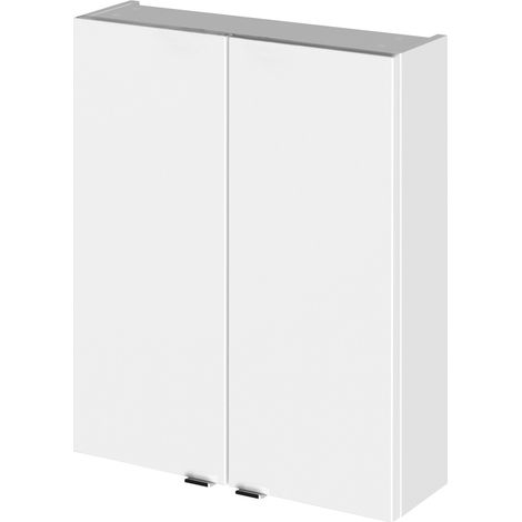 Hudson Reed Fusion Wall Unit 500mm Wide - Gloss White (1/5)